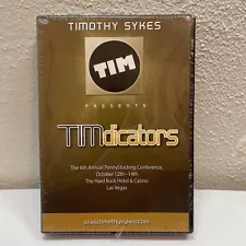 TIMOTHY SYKES TIMDICATORS DVD 2014 - 6th Annual Pennystocking Conference - NEW