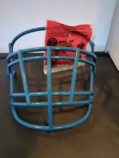 Schutt Armour Guard Full Cage Football Facemask & Hardware Blue New