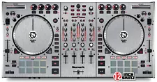 Numark NS7II Skin Brushed silver