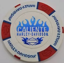 CALIENTE HARLEY DAVIDSON OF SAN ANTONIO, TEXAS DEALERSHIP POKER CHIP NEW