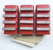 NEW 3PK Hard Concrete Diamond Grinding Block for EDCO,STOW,HUSQ&General Grinders