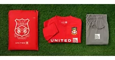 United Airlines Wrexham AFC Pajamas (L/XL) Includes Tote Bag