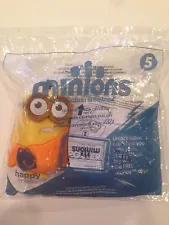 2015 McDonald's MINION #5 Talking Minions Caveman SEALED Toy WTF MIP