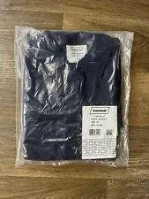 NEW Ironwear 6510 FR Men's 40 Med Navy Blue Coveralls Flame Resistant