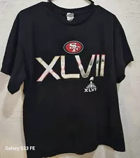 Men's 2013 NFL Super Bowl XLVII San Francisco 49ers Shirt Football Memorabilia