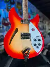 NEW 2024 Rickenbacker 330/12 Fireglo Semi-Hollow Electric | OHSC, Ath Dlr, 685