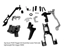 Sig Sauer P320 Trigger kit / lpk / lightweight flat trigger 9MM