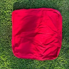 IKEA EKTORP Red Solid Red Bottom Seat Cushion Cover Only 601.667.66