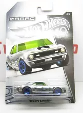 COPO CAMARO 1968 ZAMAC 50TH 8/8 CHROME HOT WHEELS MINT LONG CARD