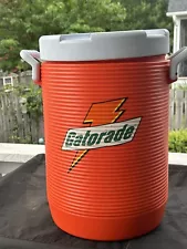 Vintage 90s Gatorade Thirst Quencher Sideline Water Cooler - 5 Gallons Total