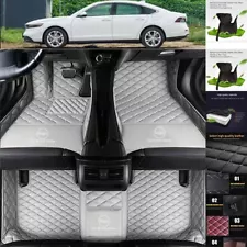 For Chevrolet Impala Monza Car Floor Mats Custom Waterproof Auto Liner Anti-Slip (For: 2013 Chevrolet Impala)