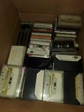 Used Recorded Cassette Tapes Sold As Blank 1pc each Type 1 and 2