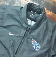 Nike Tennessee Titans Men’s XL NFL 100 Years Puffer ZIp Jacket Bomber Football