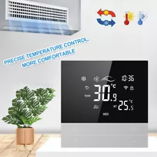 Central Air Conditioner Thermostat Fan Coil Unit Heating and Cooling LCD Display