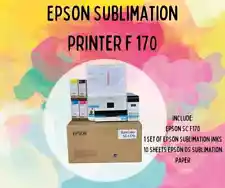 Original Sublimation Printer Epson F170 plus gifts