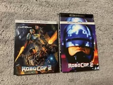 Robocop 2 (Collector's Edition) (Ultra HD, 1990) Scream Factory w/ 2 Slipcovers!