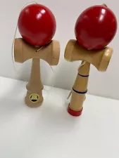 Kendama Japan Kendama Association Certified Examination Red Ball 2-Piece Set for