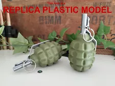 DUMMY Soviet F1 WW2 Era Frag Grenade - Accurate Size Plastic Replica