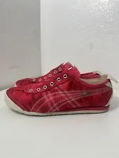 Onitsuka Tiger Mexico 66 Size 7 Pink Fuchsia Women’s Shoes Vintage Sales Sample