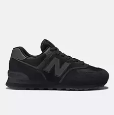 HOT SALE New Balance 574 Core Black Shoes For Men's Lifestyle