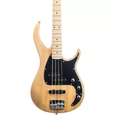 Peavey Milestone 4-String Bass Guitar, Maple Fingerboard, Natural