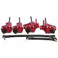 (Red)Rear Front Portal Axle W/Steering Link Transmission Shaft TU