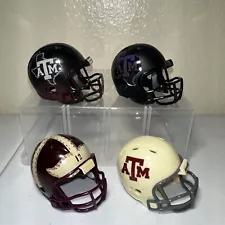 Texas A&M Aggies custom pocket pro helmet Lot 4