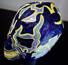 WRESTLING MASK MIL MUERTES MEXICO FLAG COLORS WWE BEST WRESTLER SEMI PRO GIFT