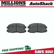 Front Ceramic Brake Pad Kit for Ford F-150 Heritage 2002 Lincoln Blackwood 5.4L (For: 2001 F-150)