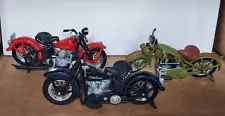 Maisto 1/18 Scale Flat Head Harley Davidson Motorcycle