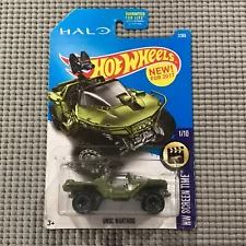 Hot Wheels New For 2017 Green Halo UNSC Warthog Screen Time