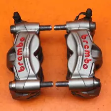 16-19 DUCATI MONSTER 1200 R OEM RIGHT LEFT FRONT BRAKE CALIPER SET PAIR CALIPERS (For: Ducati Monster 1200 R)