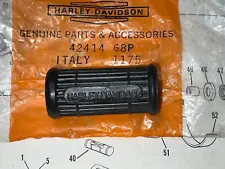 HARLEY AERMACCHI AMF NOS brake pedal RUBBER 42414-68P 1973 TX125 1974 1975 SX125 (For: 1973 Harley-Davidson)