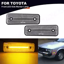 For Toyota Celica 1979-1981 Corona Pickup Front LED Side Marker Light Signal (For: 1979 Toyota Supra)