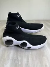 Nike Flight Bonafide 917742-001 Men Size 10.5 Black White Basketball Shoes