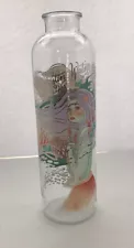 RW ROASTING WATERS MERMAID BOTTLE GLASS. No Cap