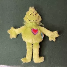 Bark Box The Grinch Toy Plush Crinkle Arms/legs Squeaker For The Tummy EUC