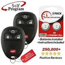 2 For 2011 2012 2013 2014 2015 2016 Chevrolet Traverse Keyless Remote Fob Key