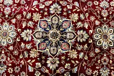 9X12 EXQUISITE MINT 200+KPSI HAND KNOTTED VEGETABLE DYE HAJI JALILI TURKISH RUG