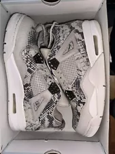 Size 10.5 - Air Jordan 4 Retro Premium Snakeskin No Box