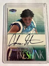 K89,108 - 1999 Ultra WNBA Fresh Ink ##9 Andrea Stinson #/400 Auto