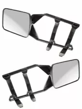 Pair of Convex Caravan Car Extension Towing Mirrors fits Ford