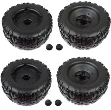 Power Wheels F-150 Left & Right Wheel (Tire) Set of 4 Wheels