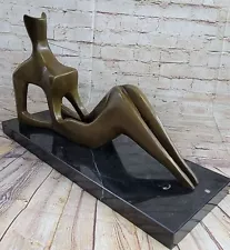 Henry Moore bronze sculpture "reclining women" Hot Cast Home Decor Figurine Sale