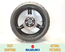 2004 2005 SUZUKI GSXR 750 REAR WHEEL RIM & TIRE 180/55ZR17 MICHELIN ROAD5 (For: Suzuki)