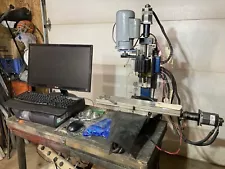 Benchtop CNC TAIG Mini Mill w/ MAXNC Controller w/ PC Windows 98 & Monitor