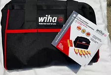 WiHA 11 Piece Master Electrician's Insulated Tool Set with the carry bag.NEW