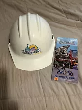 Disneyland DCA Hard Hat Helmet Opening Map