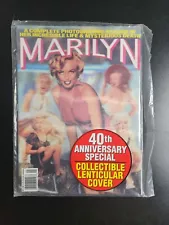 NEW Marilyn Monroe Magazine Complete Photo Record 40th Anniversary Lenticular