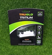 TruGlo Tritium Handgun Night Sights for Glock 17 19 22-24 26 27 Green - TG231G1